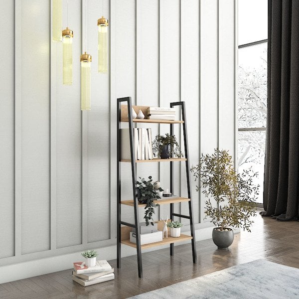 Loft Metal Kitaplık Sepet