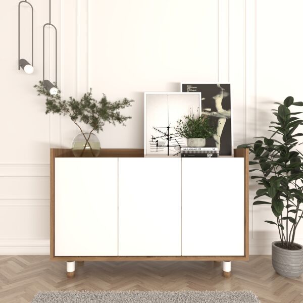 Ala Kahve Köşesi, Çok Amaçlı Dolap Sepet - Beyaz