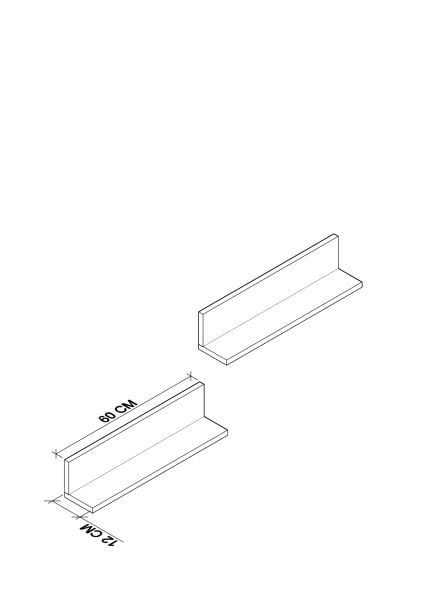 Bono Dekoratif 2 ' li Duvar Rafı , Beyaz